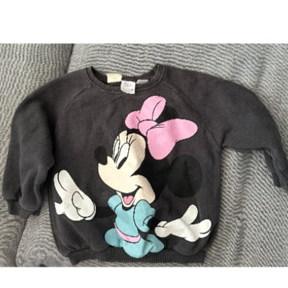 Zara Disney Baby Girl's Sweatshirt Age 3-4Yrs